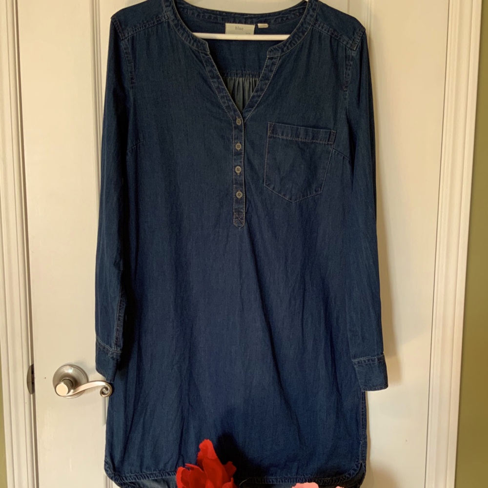 🍁Denim Ladies M Tunic Dress